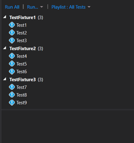 Tests in parallel